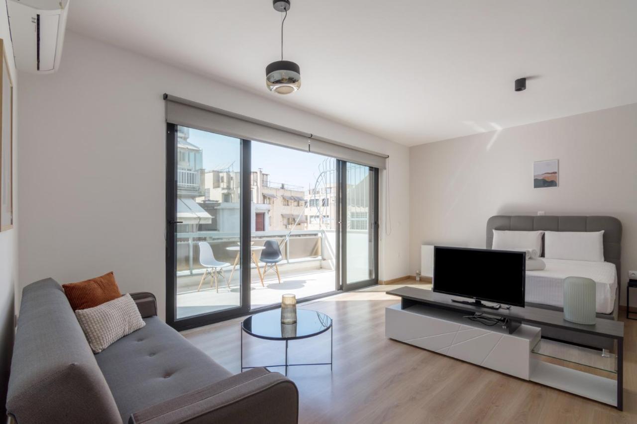Leochares Lifestyle Apartments - Self Check-In アテネ エクステリア 写真
