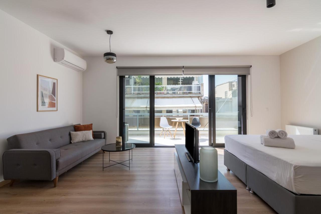 Leochares Lifestyle Apartments - Self Check-In アテネ エクステリア 写真