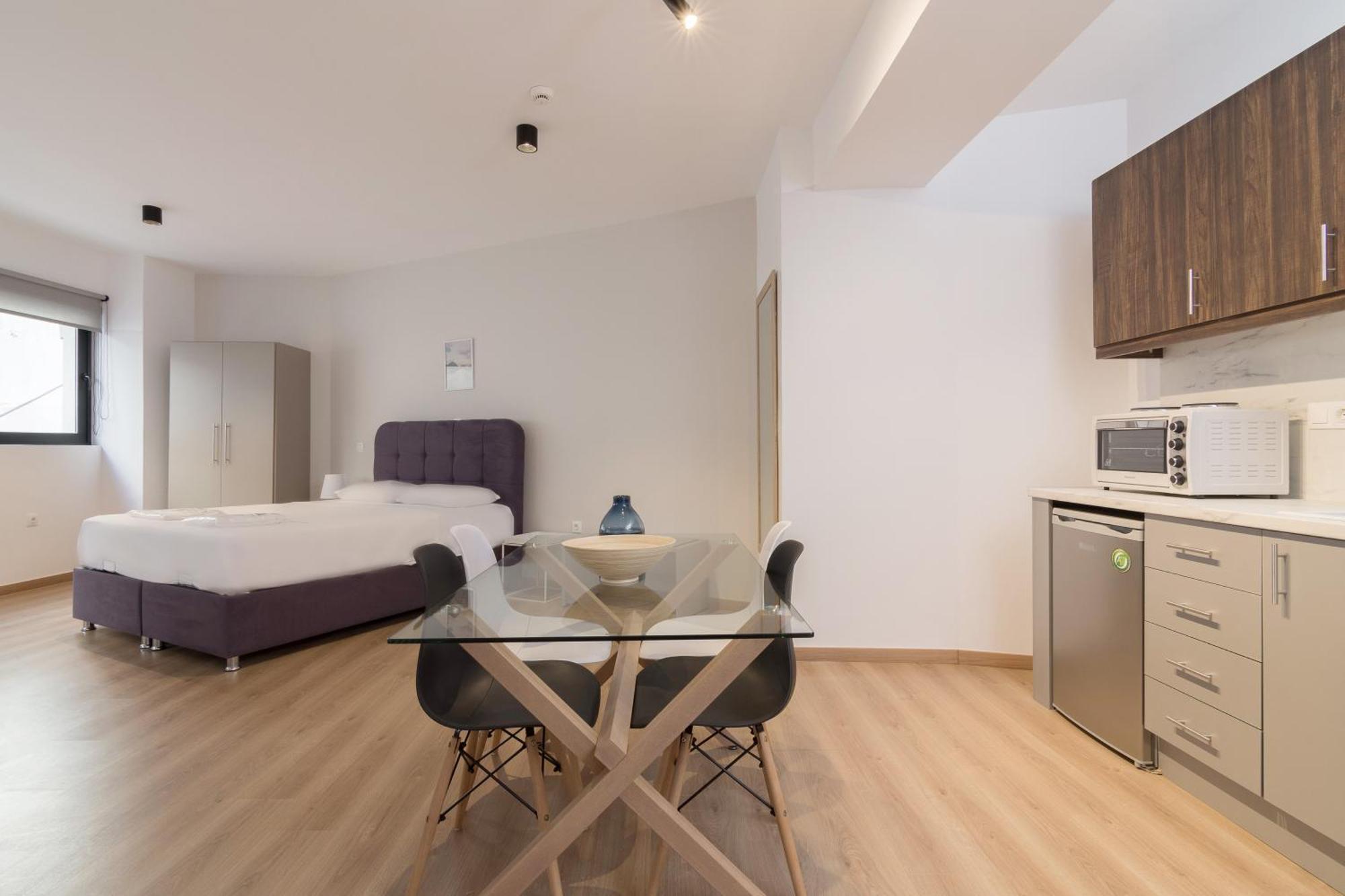 Leochares Lifestyle Apartments - Self Check-In アテネ 部屋 写真