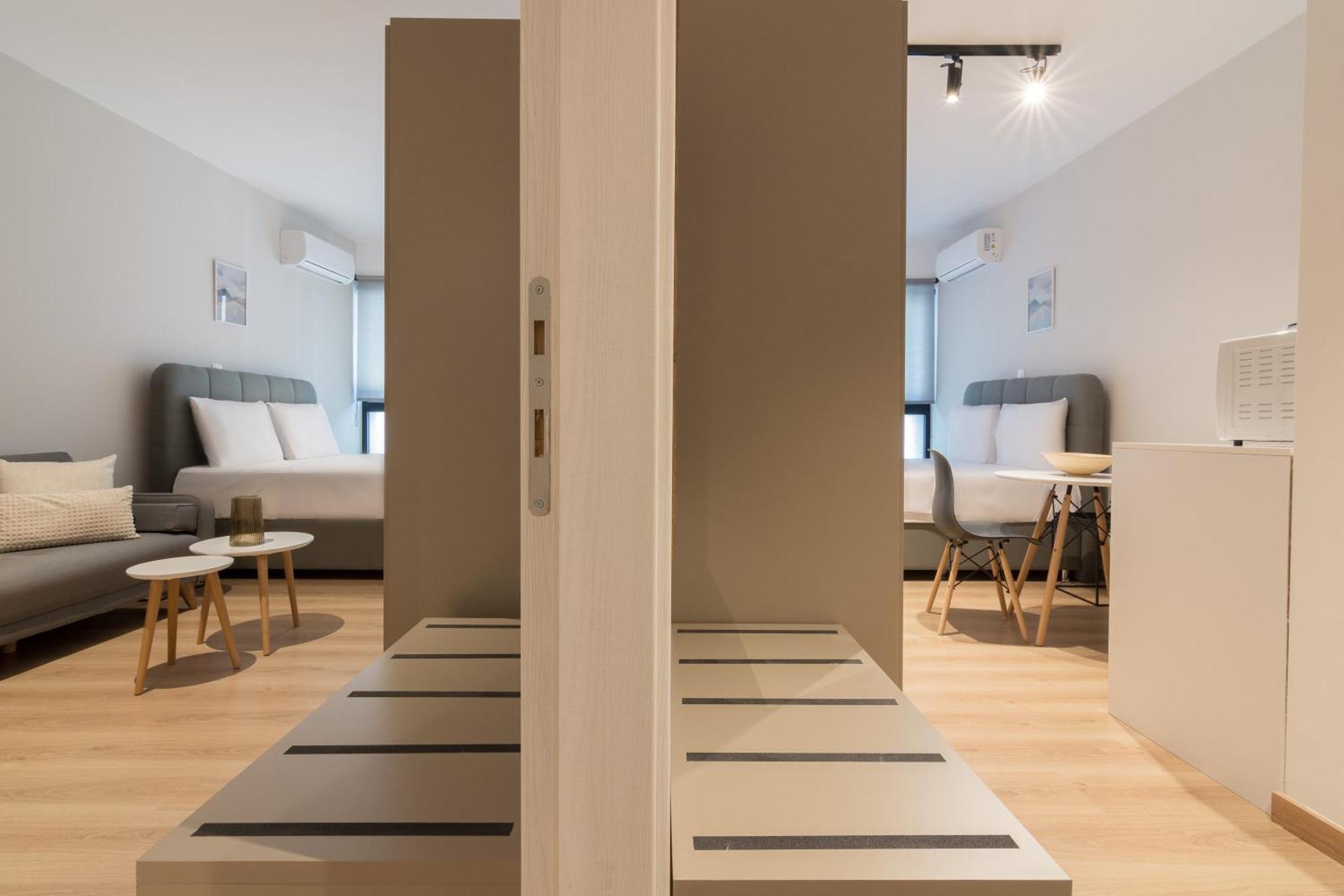 Leochares Lifestyle Apartments - Self Check-In アテネ 部屋 写真