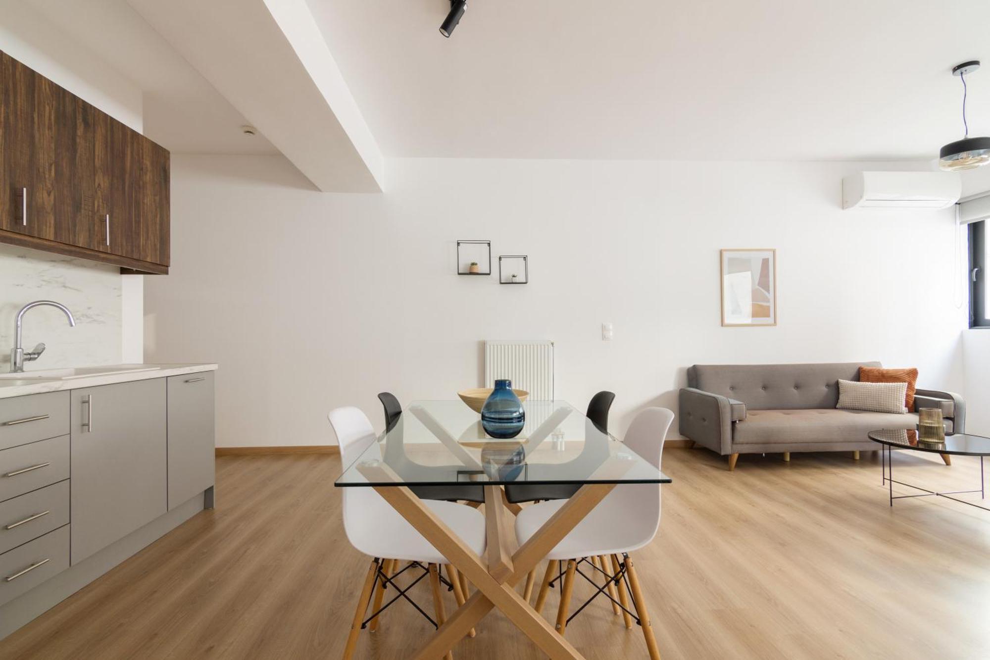 Leochares Lifestyle Apartments - Self Check-In アテネ 部屋 写真